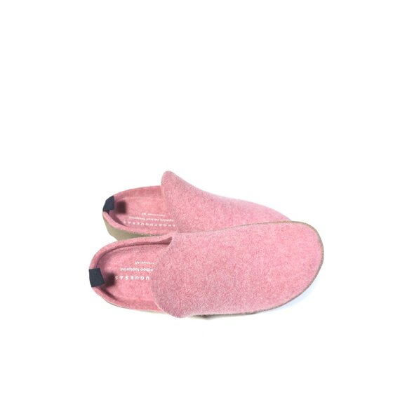 Fly London Asportuguesas 41 Come Sneaker Mule Pink Wool Shoes Size 10 - Picture 4 of 9